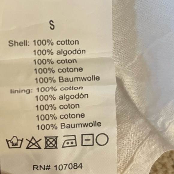 KAS New York Dulia White Floral Eyelet Lace One Shoulder Blouse, Sz S/M - Picture 11 of 14